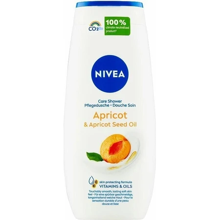 NIVEA Гель для душа Абрикос 250 мл 1×250 мл, увлажняет кожу: цены и характеристики