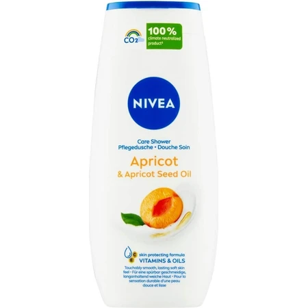 NIVEA Гель для душа Абрикос 250 мл 1×250 мл, увлажняет кожу: цены и характеристики
