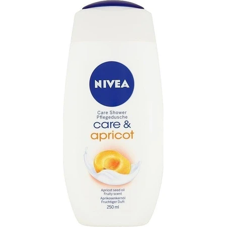 NIVEA Гель для душа Абрикос 250 мл 1×250 мл, увлажняет кожу: цены и характеристики