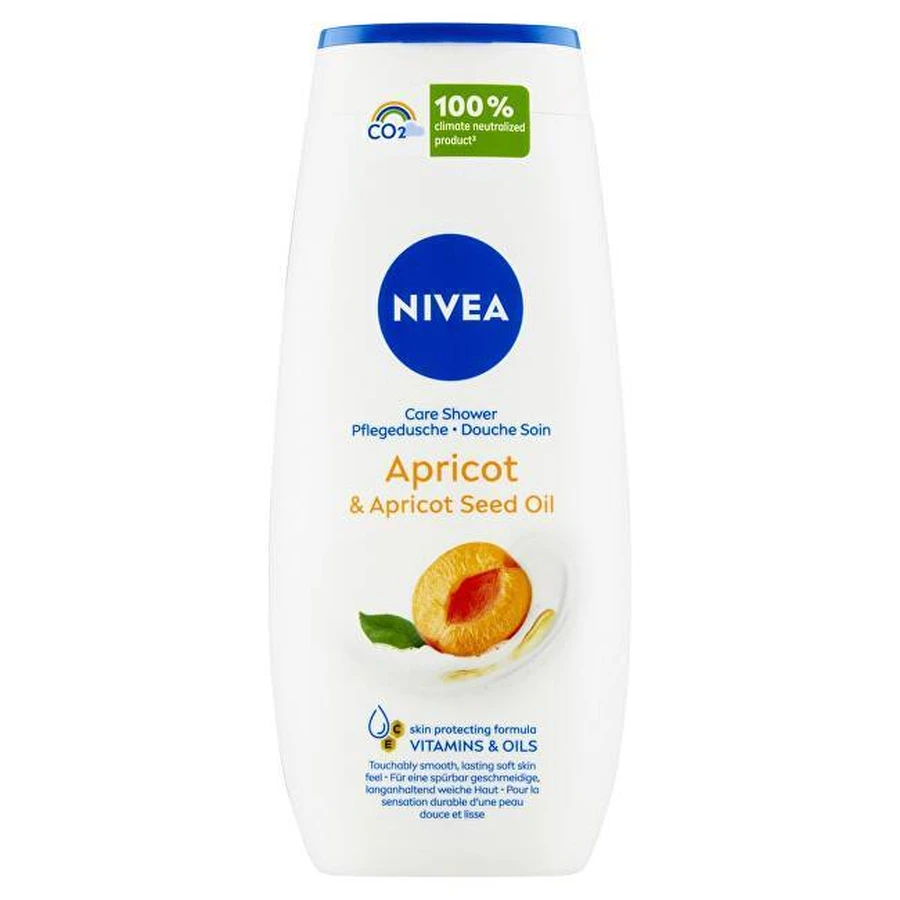 NIVEA Гель для душа Абрикос 250 мл 1×250 мл, увлажняет кожу: цены и характеристики