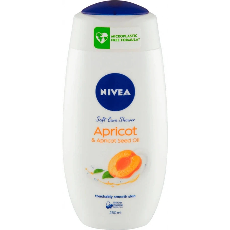 NIVEA Гель для душа Абрикос 250 мл 1×250 мл, увлажняет кожу: цены и характеристики