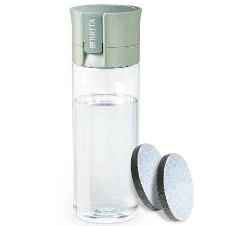 Brita Vital, бутылка с фильтром 0,6 л, зеленая + фильтр MicroDisc, 2 шт.: цены и характеристики