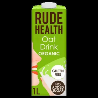 Органический растительно-овсяный напиток, 1000 мл, Rude Health