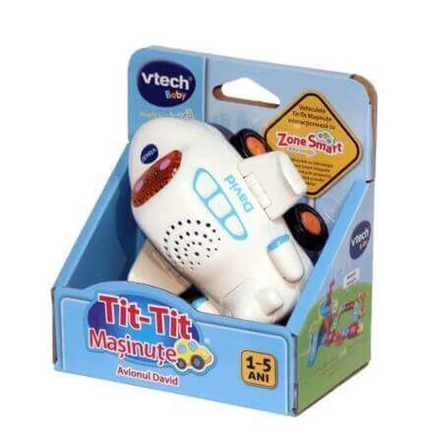 Самолет Дэвида, 1-5 лет, Vtech Tit-Tit Masinute: цены и характеристики