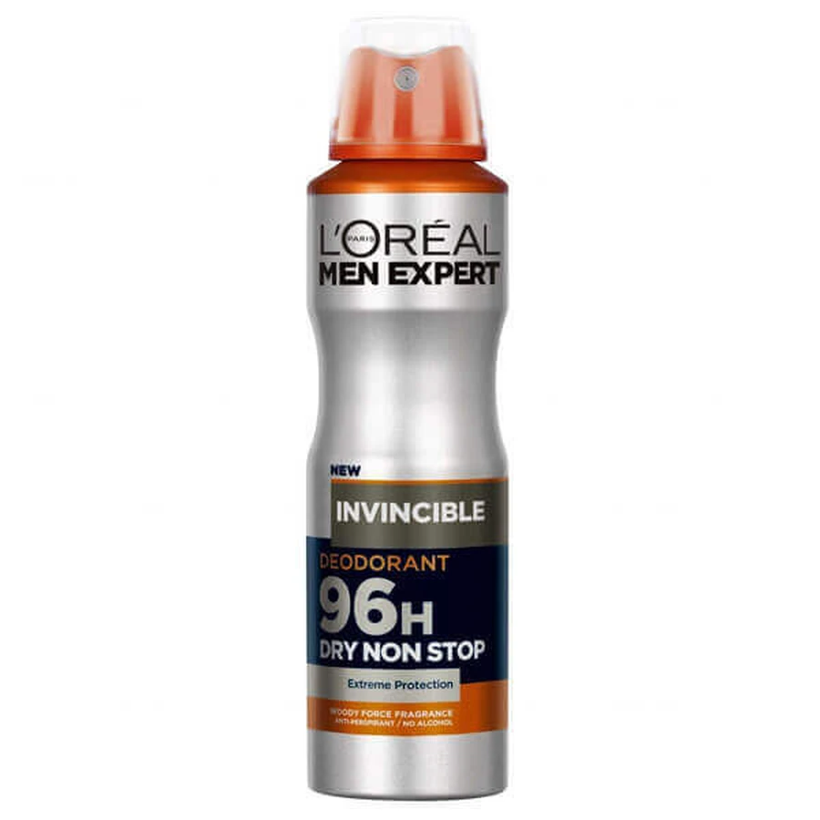 L Oreal Paris Men Expert Invincible Антиперспирант-спрей, 150 мл: цены и характеристики