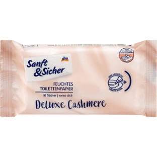 Sanft&Sicher Влажная туалетная салфетка Deluxe Camir, 10 шт.