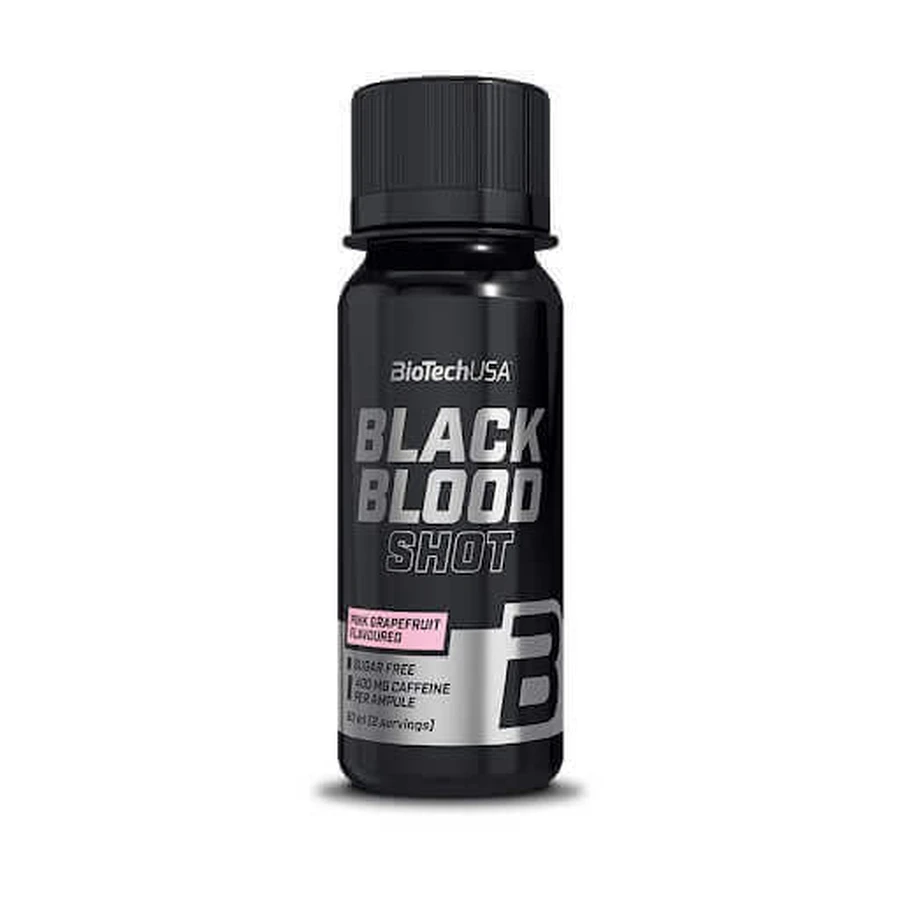 Black Blood Shot со вкусом розового грейпфрута, 60 мл, Biotech USA: цены и характеристики