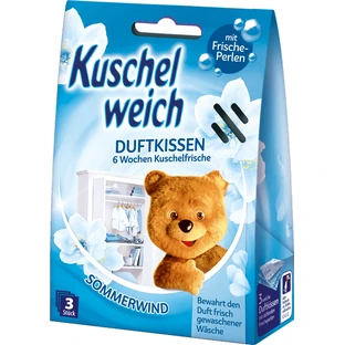 Kuschelweich Ароматические пакеты Летний бриз - голубой 3 шт.