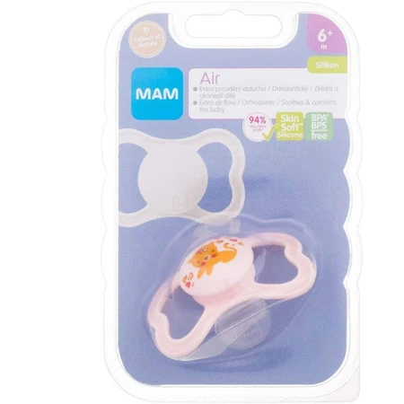 Пустышка MAM AIR 6м+, ручная/тигровая: цены и характеристики