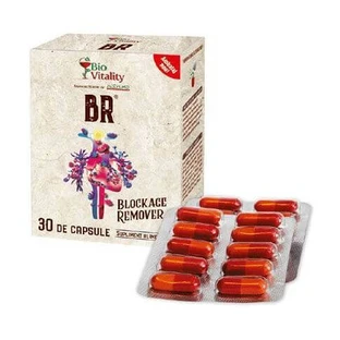 BR - Видалення закупорки, тромбів та атером, 30 капсул - BIO VITALITY