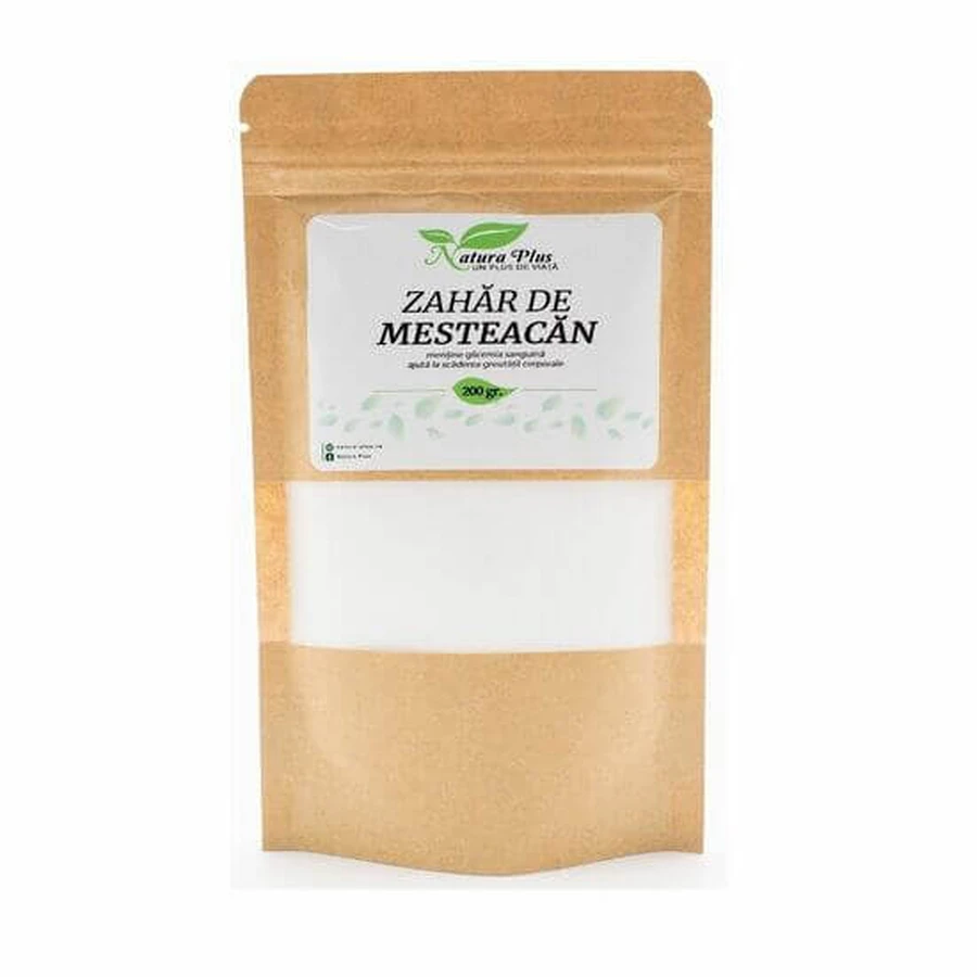 Сахарный песок Mesteacan, 200 г, Natura Plus: цены и характеристики