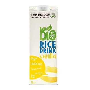 Органічний рисовий напій з ваніллю, 1000 мл, The Bridge