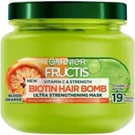 Garnier Fructis Vitamin & Strength Ультразміцнююча біотинова маска-бомба для ослабленого волосся 1×320 мл, маска для волосся: ціни та характеристики