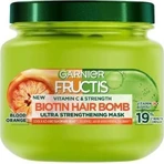 Garnier Fructis Vitamin & Strength Ультразміцнююча біотинова маска-бомба для ослабленого волосся 1×320 мл, маска для волосся: ціни та характеристики