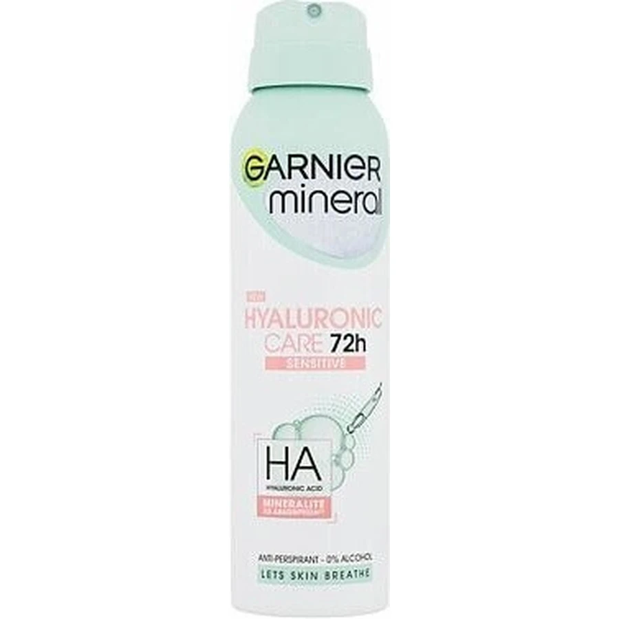 Garnier Mineral Hyaluronic Ultra Care Spray 1×150 мл, антиперспирант: цены и характеристики