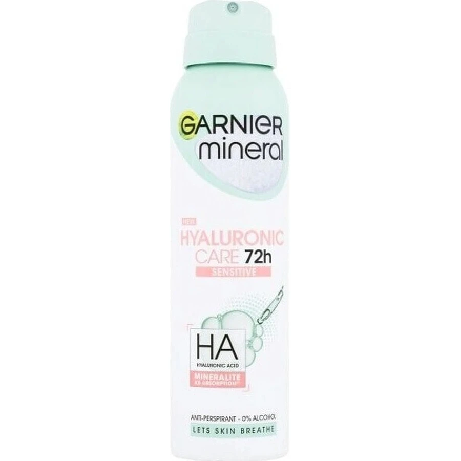 Garnier Mineral Hyaluronic Ultra Care Spray 1×150 мл, антиперспирант: цены и характеристики