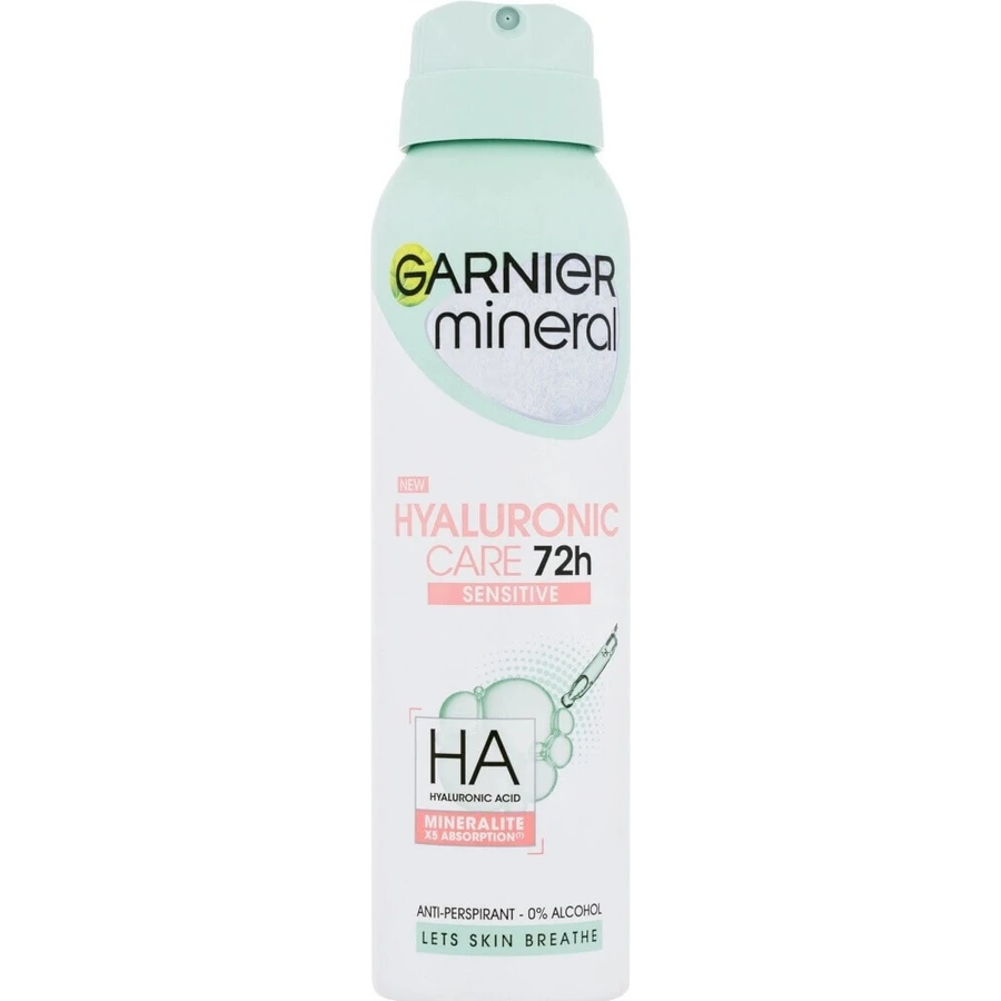 Garnier Mineral Hyaluronic Ultra Care Spray 1×150 мл, антиперспирант: цены и характеристики