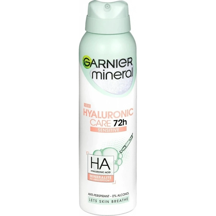 Garnier Mineral Hyaluronic Ultra Care Spray 1×150 мл, антиперспирант: цены и характеристики