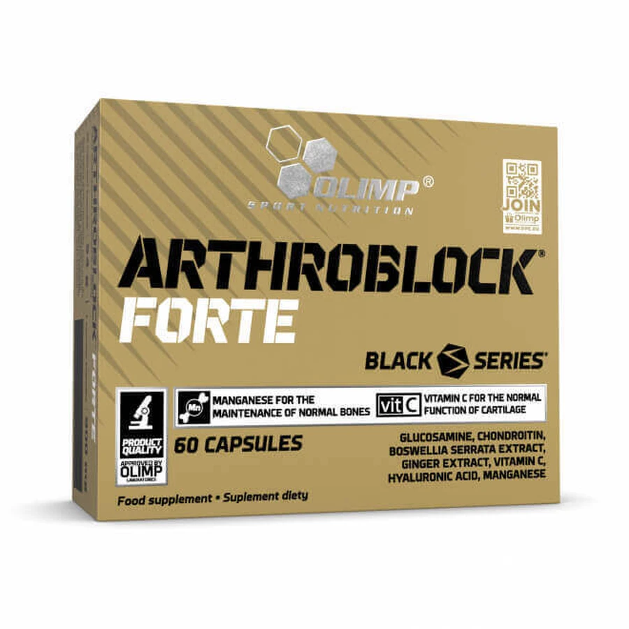 Olimp Arthroblock Forte Sport Edition, 60 капсул: ціни та характеристики