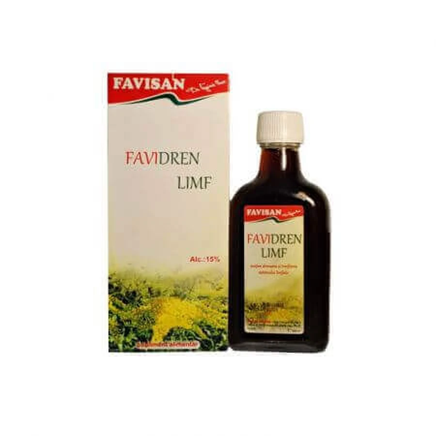 Фавідрен Лімф, 200 мл, Favisan: ціни та характеристики