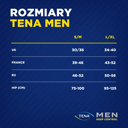 Труси для дорослих Tena Men Normal L/XL 30 шт: ціни та характеристики