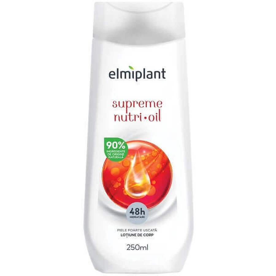 Лосьйон для тіла, дуже суха шкіра Supreme Nutri Oil, 250 мл, Elmiplant: ціни та характеристики