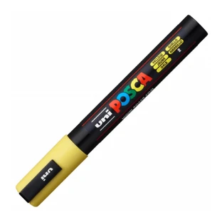 Акриловый маркер PC-5M Medium, желтый 2, Posca