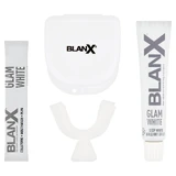 BlanX Glam White, 6-денна система відбілювання зубів, паста, 40 мл + ополіскувач для порожнини рота, 6 пакетиків