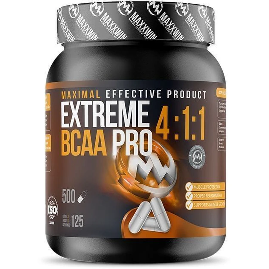 Maxxwin Extreme BCAA PRO 4:1:1 500 капсул. 500 шт.: цены и характеристики