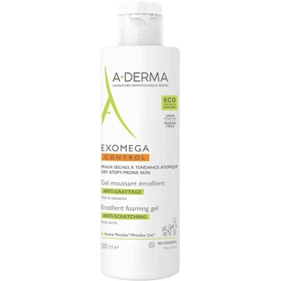 A-Derma Exomega CONTROL Пом'якшувальний піноутворюючий гель 500 мл
