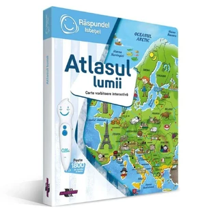 Интерактивная книга Raspundel Istetel Атлас мира