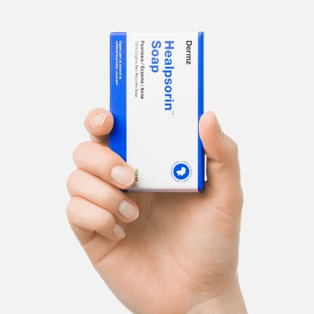 Dermz Healpsorin Мило-брус для защемленої шкіри та екземи, 100 г: ціни та характеристики