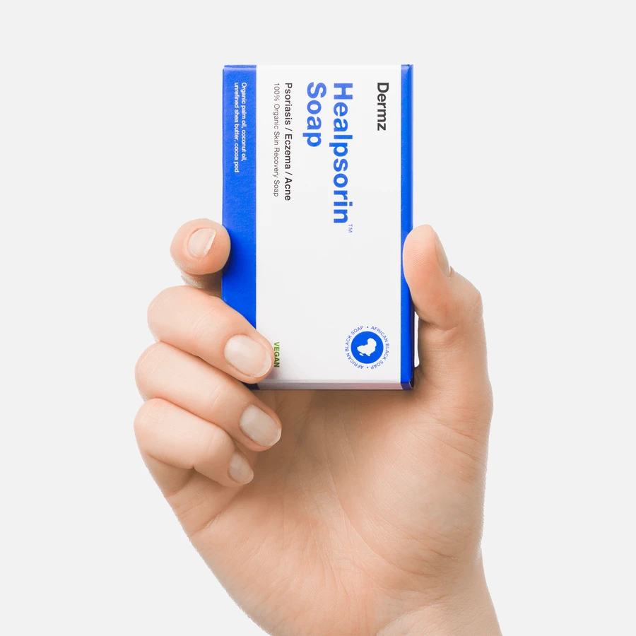 Dermz Healpsorin Мило-брус для защемленої шкіри та екземи, 100 г: ціни та характеристики
