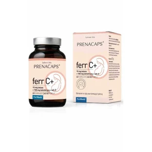 Prenacaps Ferr C+ (лактоферрин + витамин С) 60 капсул ForMeds