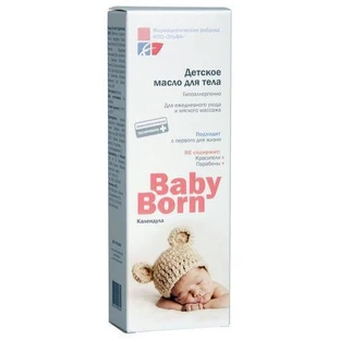 Масло Elfa Pharm BabyBorn детское для тела,  200 мл