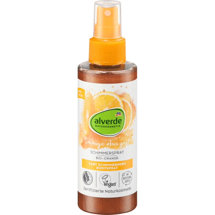 Alverde Naturkosmetik Мерцающий спрей для тела, 150 мл: цены и характеристики