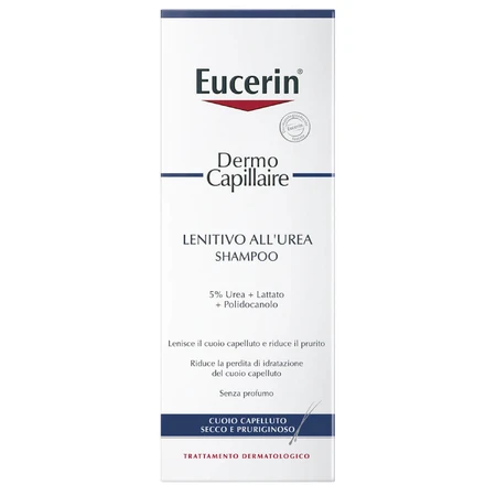 Шампунь Eucerin ДермоКапилляр успокаивающий для сухой и раздраженной кожи головы 250 мл : цены и характеристики