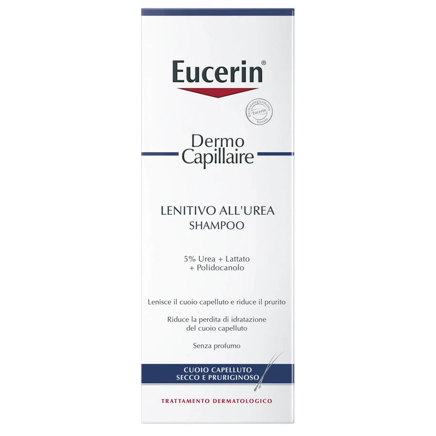 Шампунь Eucerin ДермоКапилляр успокаивающий для сухой и раздраженной кожи головы 250 мл : цены и характеристики