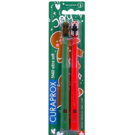 Зубні щітки Curaprox CS 5460 ультрам'які Winter Edition 2 шт.: ціни та характеристики