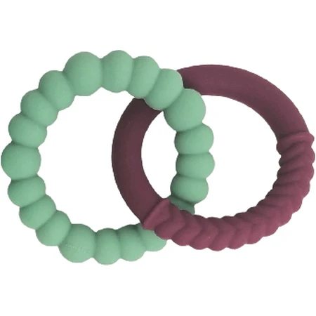 Прорізувач Jellystone Designs Teether Sun, зелений/фіолетовий: ціни та характеристики