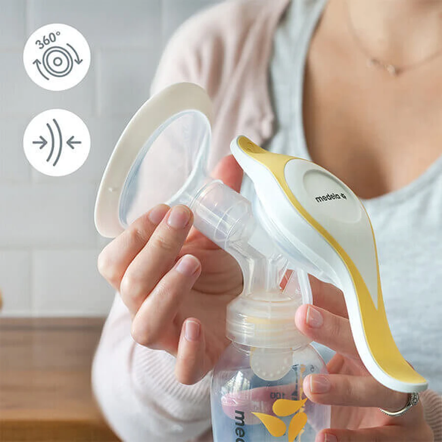 Молоковідсмоктувач Medela Harmony Flex, ручний, 2-фазний: ціни та характеристики