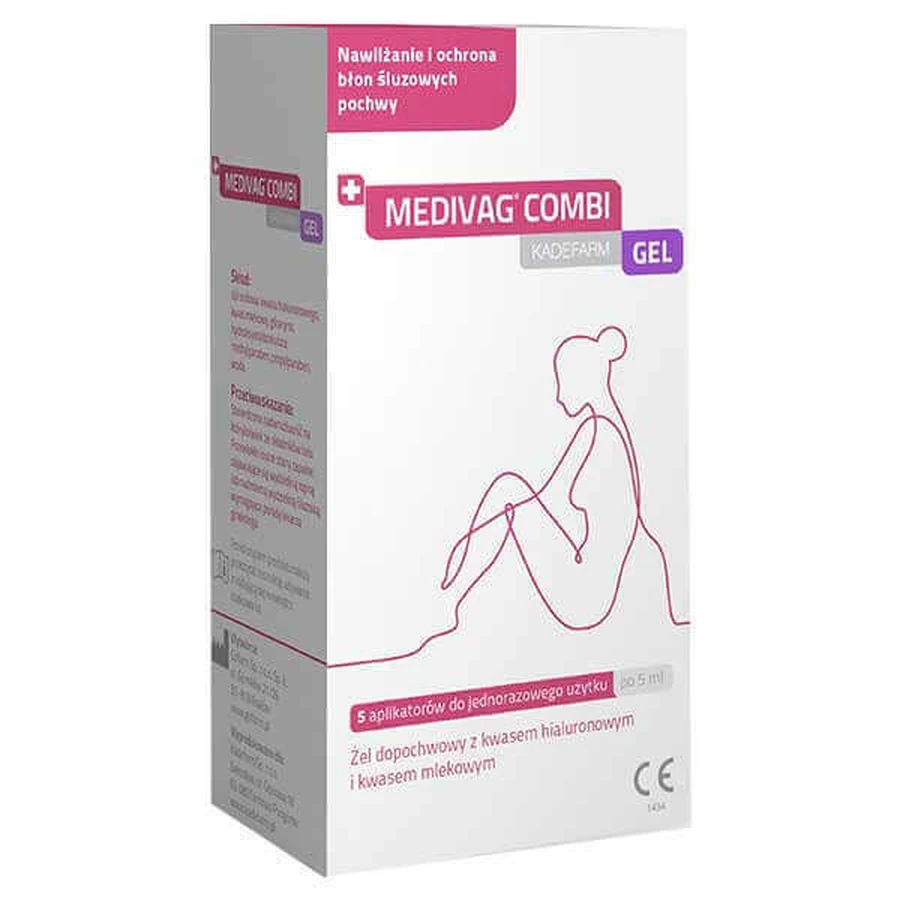 Medivag Combi Kadefarm Gel, 5 аппликаторов по 5 мл: цены и характеристики