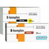 GENERICA В-комплекс форте 1×20 табл, В-комплекс