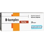 GENERICA В-комплекс форте 1×20 табл, В-комплекс: ціни та характеристики