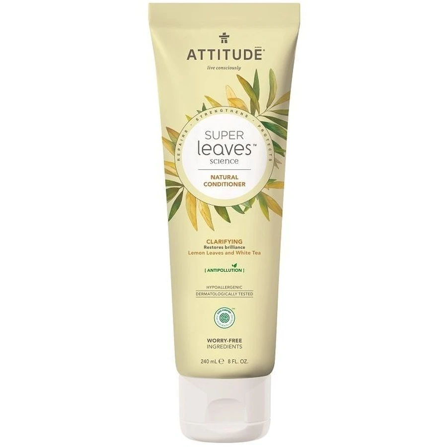 Attitude Кондиционер Super Leaves с детоксикационным эффектом, осветляющий для нормальных и жирных волос 240 мл: цены и характеристики