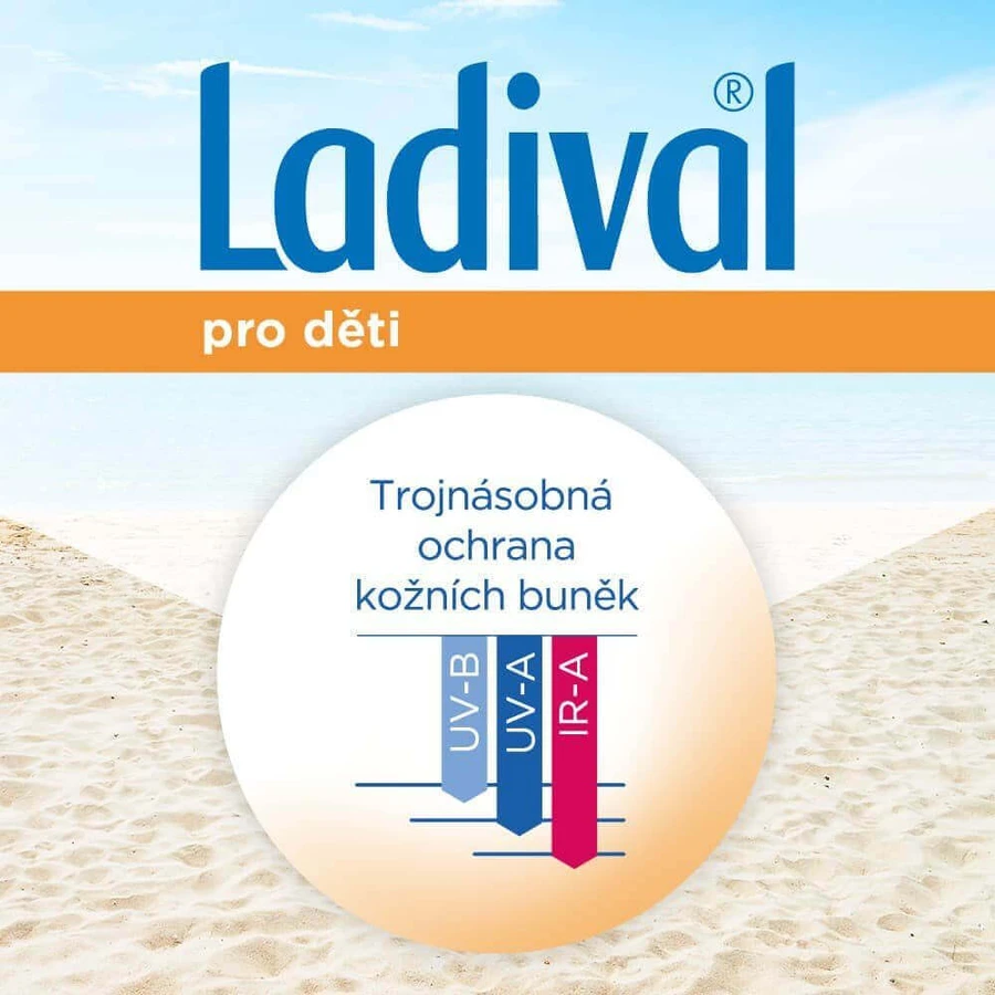 Ладиваль Детский лосьон SPF50+ 200 мл: цены и характеристики