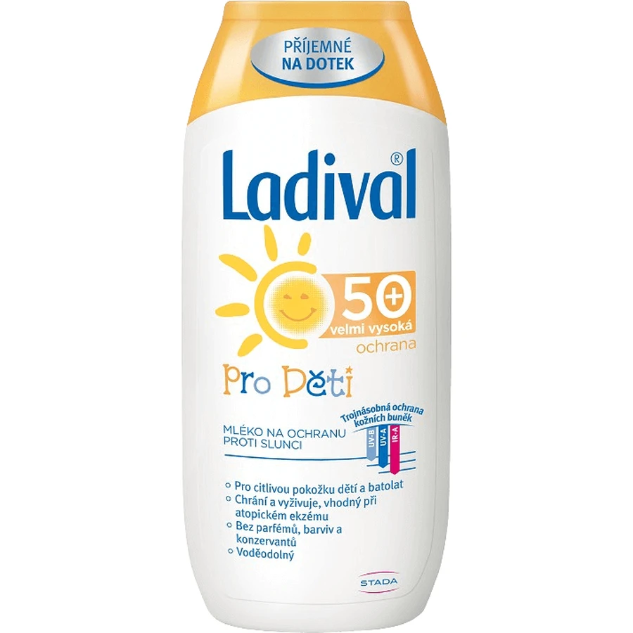 Ладиваль Детский лосьон SPF50+ 200 мл: цены и характеристики