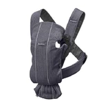 Анатомическая переноска для новорожденных Mini, 0-2 года, антрахит, BabyBjorn