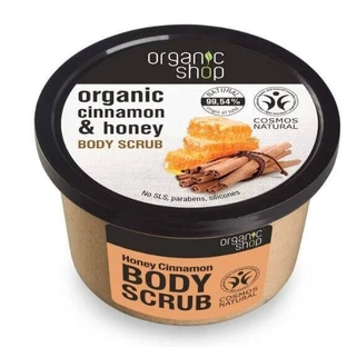 Organic Shop Мед и кордиал - скраб для тела 250 мл