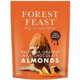Мигдаль в молочному шоколаді з апельсиновим смаком, 120 г, Forest Feast